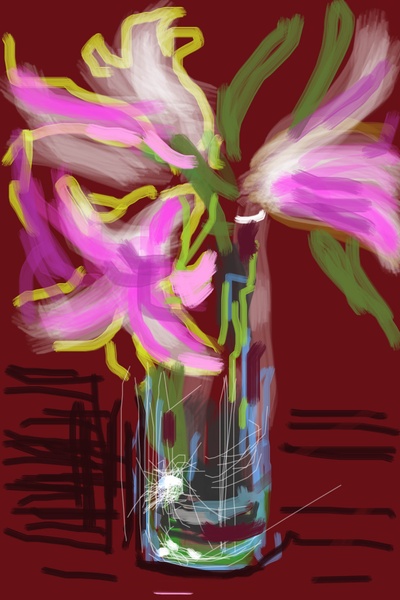 大卫霍克尼的油画作品-2009Untitled.No.29