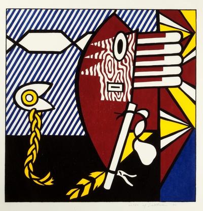 罗伊利希滕斯坦作品的油画作品-Roy_Lichtenstein (02)