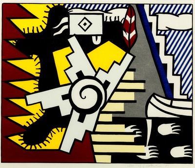 罗伊利希滕斯坦作品的油画作品-Roy_Lichtenstein (03)