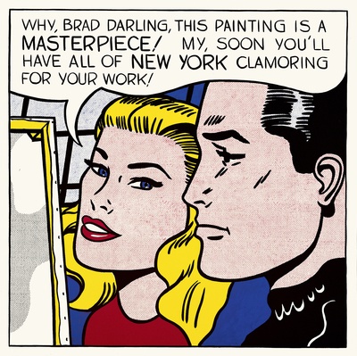 罗伊利希滕斯坦作品的油画作品-Roy_Lichtenstein (29)
