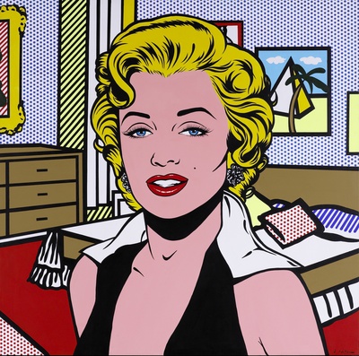 罗伊利希滕斯坦作品的油画作品-Roy_Lichtenstein (31)
