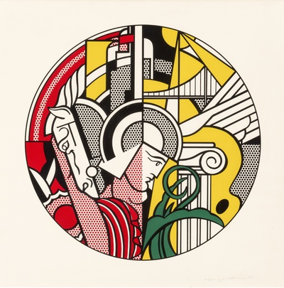 罗伊利希滕斯坦作品的油画作品-Roy_Lichtenstein (40)