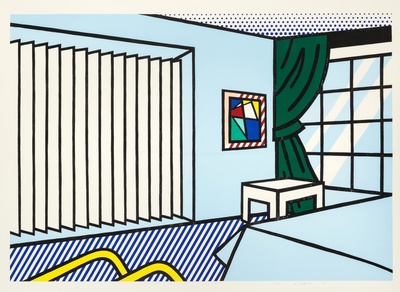 罗伊利希滕斯坦作品的油画作品-Roy_Lichtenstein (08)