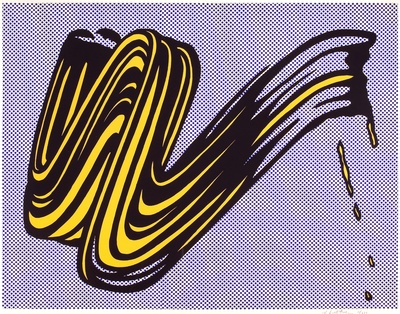 罗伊利希滕斯坦作品的油画作品-Roy_Lichtenstein (10)