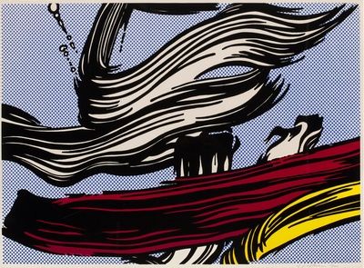 罗伊利希滕斯坦作品的油画作品-Roy_Lichtenstein (11)