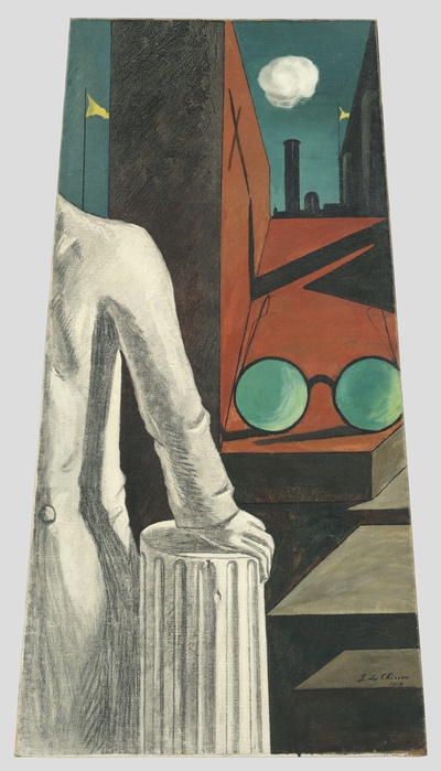 【意大利】乔治·德·基里科（Giorgio de Chirico）绘画的油画作品