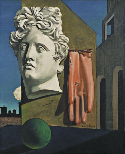 【意大利】乔治·德·基里科（Giorgio de Chirico）绘画的油画作品