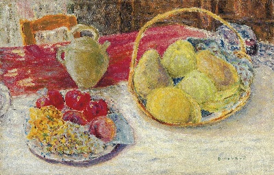 博纳尔作品的油画作品-Pierre Bonnard (049)
