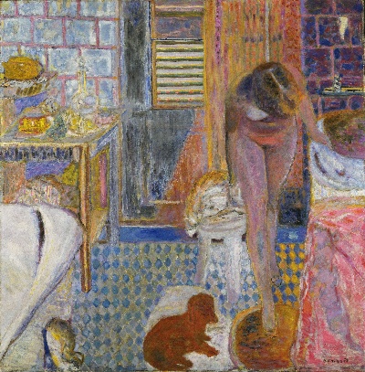 博纳尔作品的油画作品-Pierre Bonnard (066)