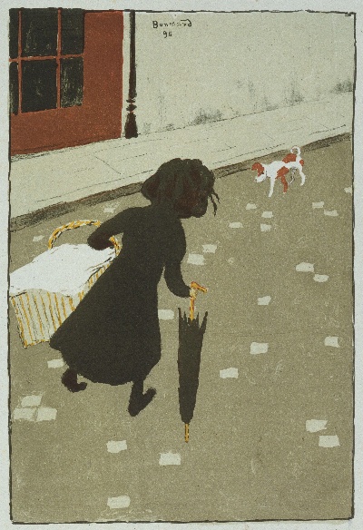 博纳尔作品的油画作品-Pierre Bonnard (070)