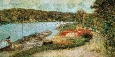 博纳尔作品的油画作品-Pierre Bonnard (071)