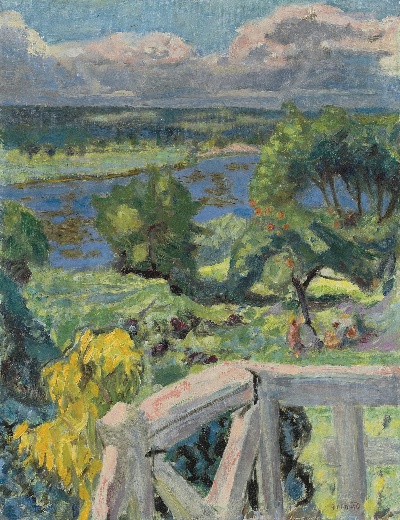 博纳尔作品的油画作品-Pierre Bonnard (010)