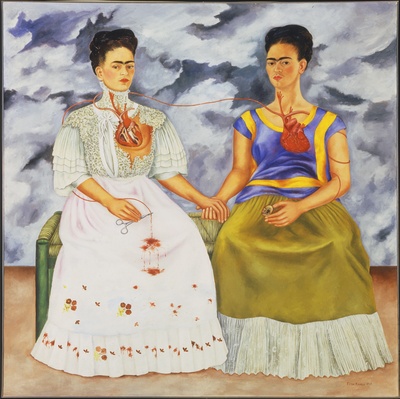 弗里达作品的油画作品-kahlo_two_fridas_1939_d2