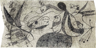 米罗作品的油画作品-020-米罗