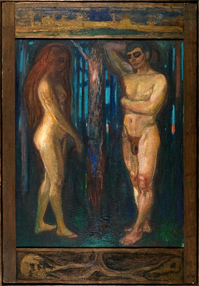 蒙克油画的油画作品-Metabolism, 1898-99
