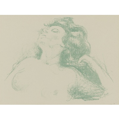 蒙克版画的油画作品-Nude Reclining II (W. 658_ Sch. 501)