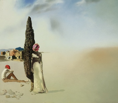 达利作品的油画作品-Salvador Dalí - Printemps nécrophilique, 1936
