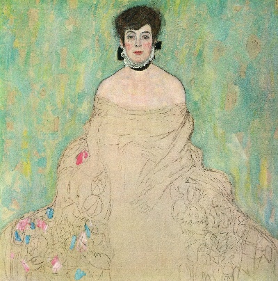 克里姆特油画和素描的油画作品-amalie-zuckerkandl-1918