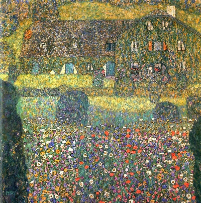 克里姆特油画和素描的油画作品-Gustav-Klimt-8
