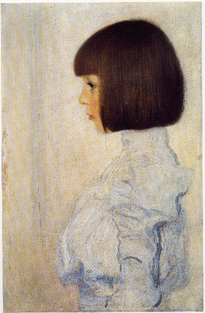 克里姆特油画和素描的油画作品-Gustav_Klimt_Portrait_of_Helene_Klimt_(his_niece)