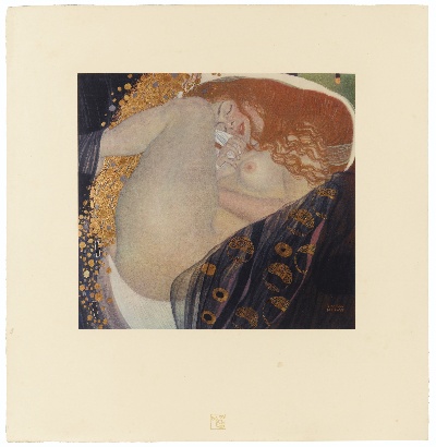 克里姆特油画和素描的油画作品-Klimt, Gustav-Das Werk von Gustav Klimt. Einleitende Worte Hermann Bahr, Peter