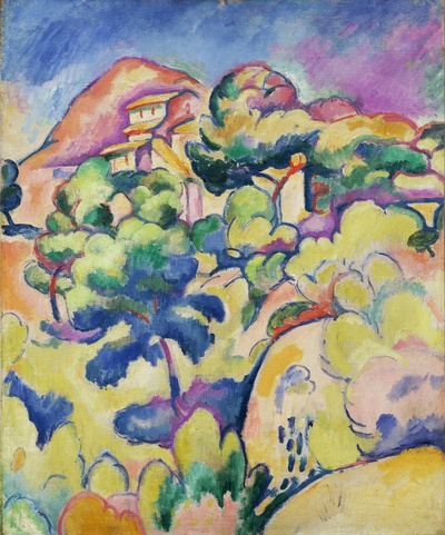 乔治布拉克Georges Braque油画作品的油画作品-乔治布拉克（11）