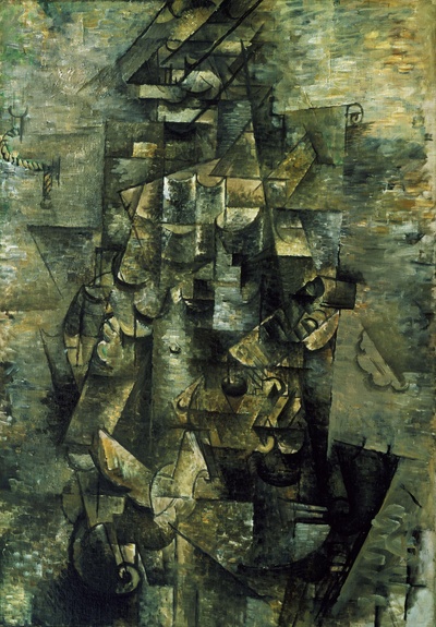 乔治布拉克Georges Braque油画作品的油画作品-乔治布拉克（12）
