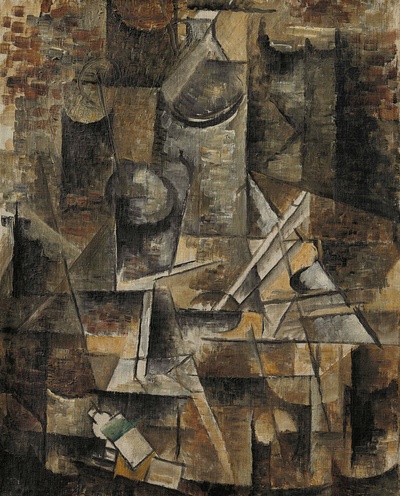 乔治布拉克Georges Braque油画作品的油画作品-乔治布拉克（02）