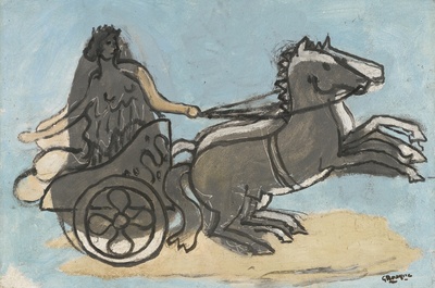 乔治布拉克Georges Braque油画作品的油画作品-乔治布拉克（19）