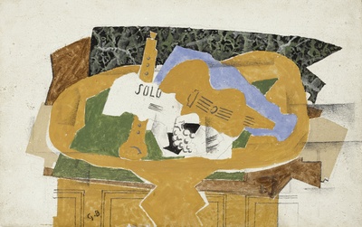 乔治布拉克Georges Braque油画作品的油画作品-乔治布拉克（21）