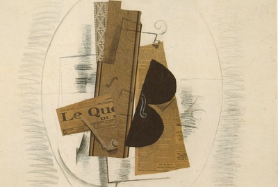 乔治布拉克Georges Braque油画作品的油画作品-乔治布拉克（22）
