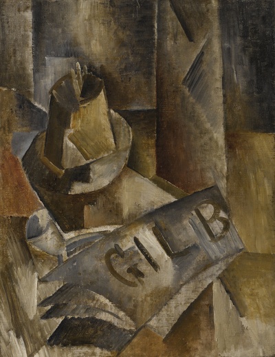 乔治布拉克Georges Braque油画作品的油画作品-乔治布拉克（03）