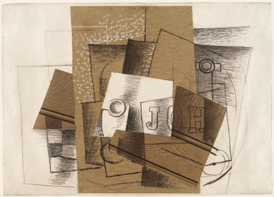 乔治布拉克Georges Braque油画作品的油画作品-乔治·布拉克（25岁）
