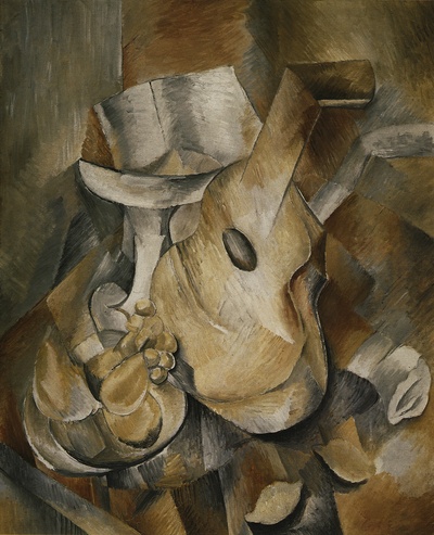 乔治布拉克Georges Braque油画作品的油画作品-乔治布拉克（04）