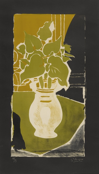 乔治布拉克Georges Braque油画作品的油画作品-乔治布拉克（54）