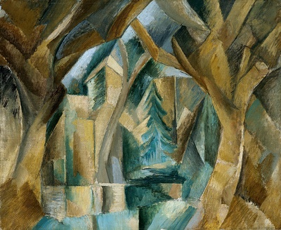 乔治布拉克Georges Braque油画作品的油画作品-乔治布拉克（08）