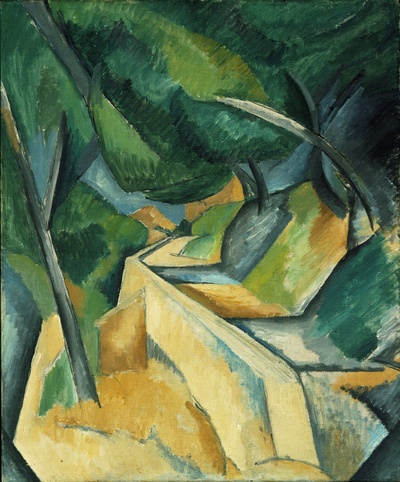 乔治布拉克Georges Braque油画作品的油画作品-乔治布拉克（09）