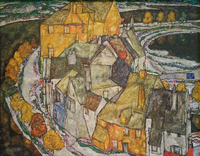 埃贡·席勒的油画作品-xile (2)
