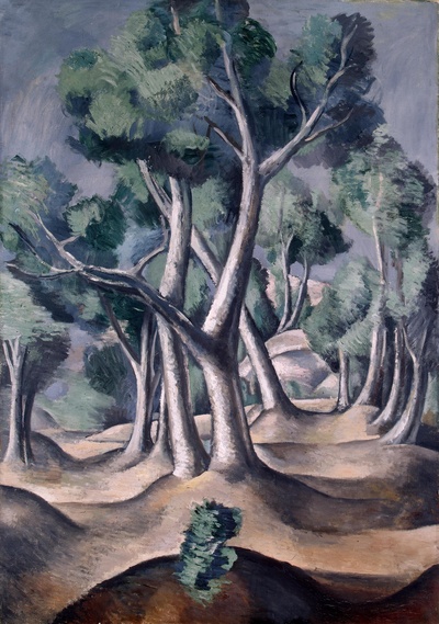安德烈德朗油画的油画作品-1912Grove