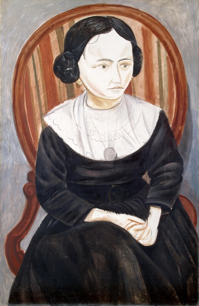 安德烈德朗油画的油画作品-1913Girl in Black