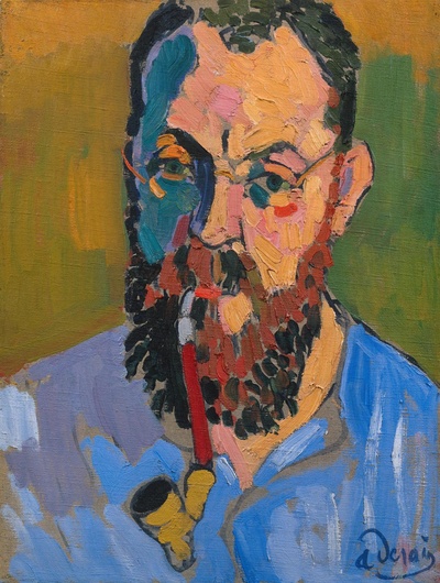 安德烈德朗油画的油画作品-1905Henri Matisse(Oil)