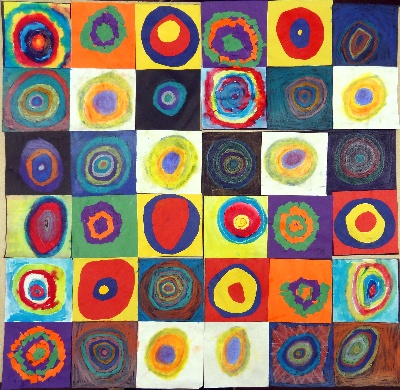 康丁斯基作品的油画作品-DSC00638