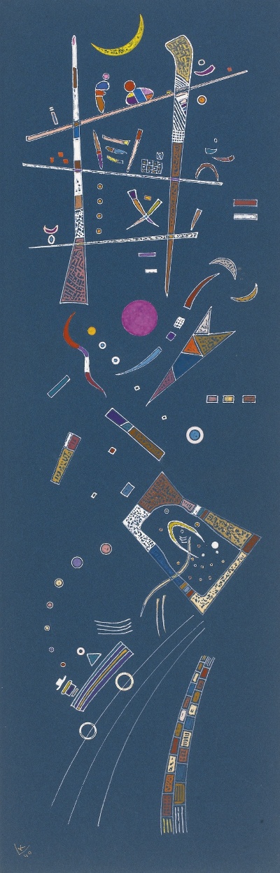 康丁斯基作品的油画作品-WASSILY KANDINSKY-OHNE TITEL (UNTITLED) (3)