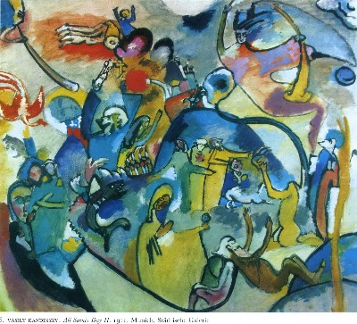 康丁斯基作品的油画作品-all-saints-day-ii-1911
