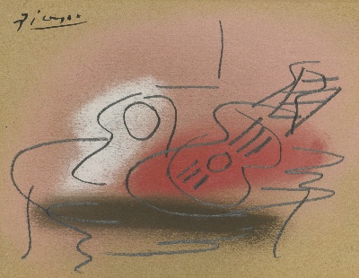 毕加索立体主义作品2的油画作品-142#毕加索MH003