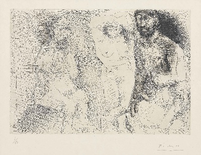 毕加索立体主义作品3的油画作品-202#毕加索MH003