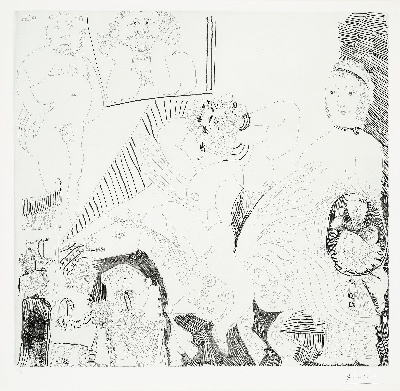 毕加索立体主义作品3的油画作品-204#毕加索MH003