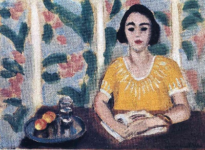 马蒂斯油画作品的油画作品-166 马蒂斯