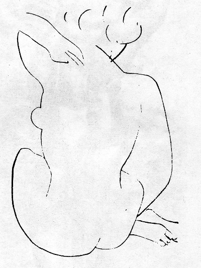 马蒂斯素描作品的油画作品-511 马蒂斯