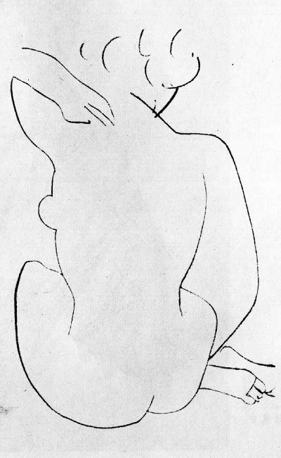 马蒂斯素描作品的油画作品-513 马蒂斯